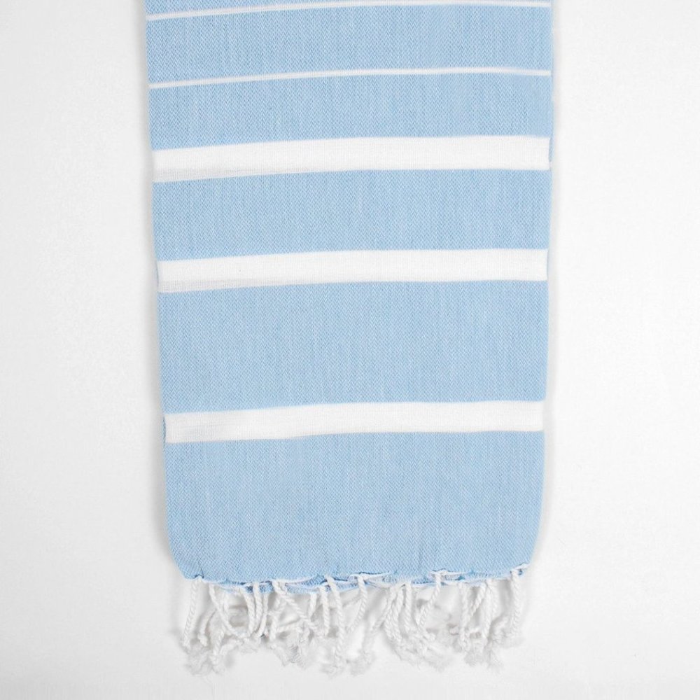 NWT Mini Ibiza Summer Baby Hammam Towel - Ice Blue
